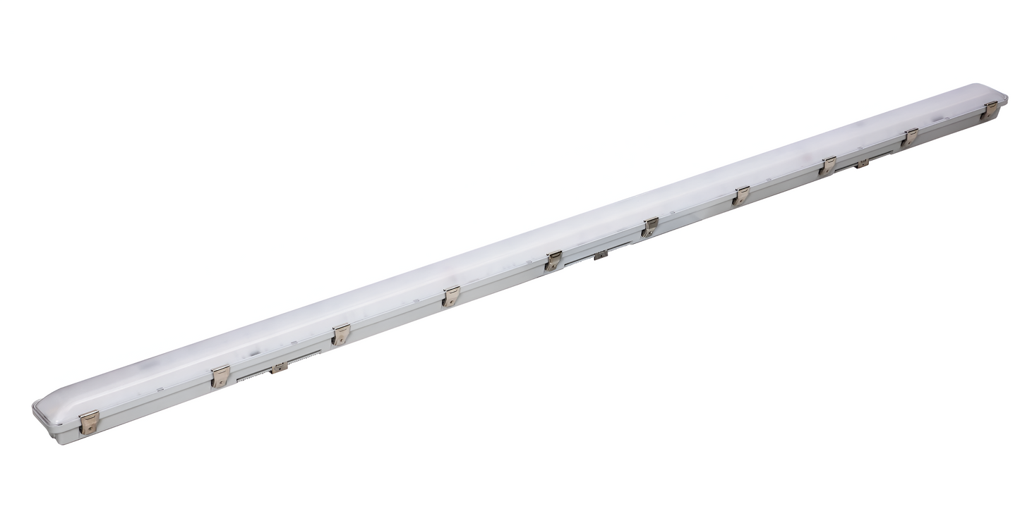 VT Series - LED Waterproof Linear Vapor Tight (Ideal for Parking garages/Docks/Subway station/Canopy/Walk-in refrigerators/Awning)