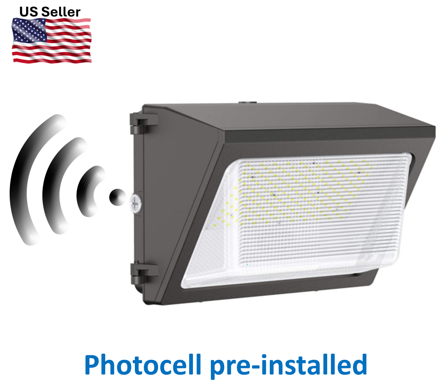 LED WALL PACK LIGHT - WP Series (Ideal for Outdoor Site Lighting, Entrances, Security Lighting)